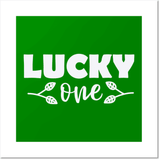 Lucky One St Patricks Day Posters and Art